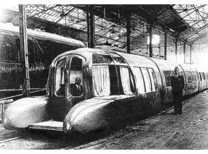 Tren talgo prototipo Tren Articulado Ligero Goicoechea Oriol (Talgo). Prototipo del año 1942. 09-04-2001.