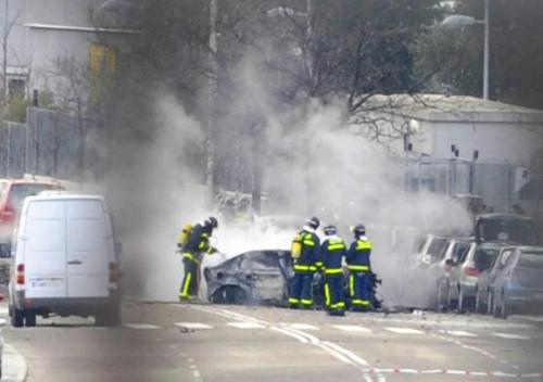 ExplotacochebombaenMadrid (AFP) ExplotacochebombaenMadrid (AFP)