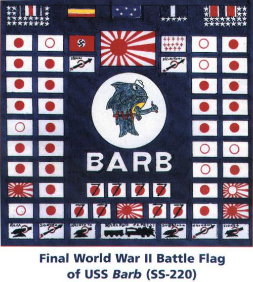 USS BarbFlag