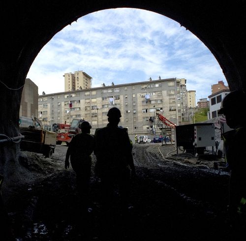 obras linea 3 metro...foto ignacio perez