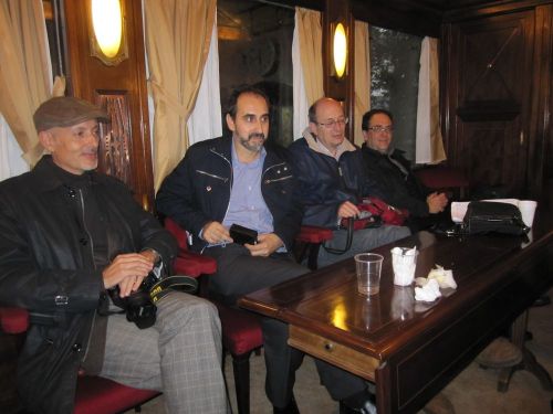 Juanjo Olaizola con otros 'iluestres' treneros