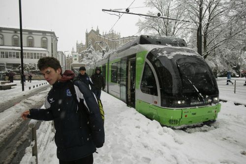 temporal-de-nieve-vitoria 12-02-2013, fotografia Rafa Gutierrez.