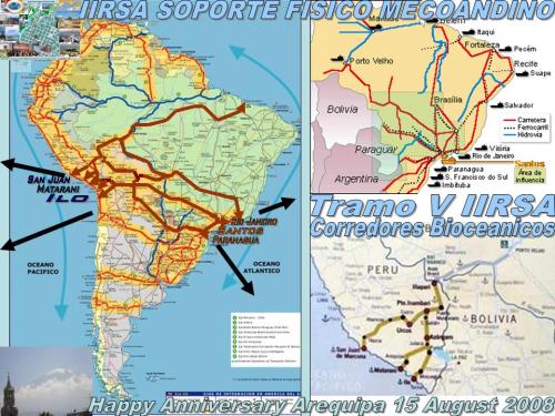 IIRSA Corredores Bioceanicos