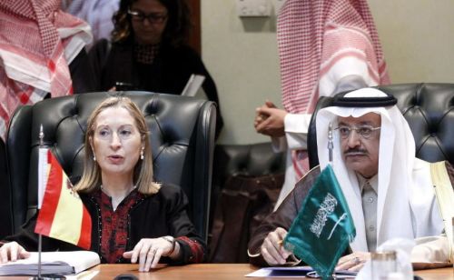 ministra-de-fomento-con-ministro-de-finanzas-arabia